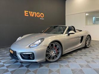 porsche boxster 981 gts flat 6 3.4l 330ch pdk suivi 2eme main silencieux inox