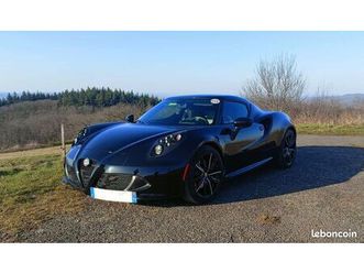 alfa roméo 4c full black bien équipée 22600km tbe