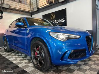 alfa romeo stelvio 2.9 v6 510ch at8 quadrifoglio jantes 20' harman kardon 109 000 kms