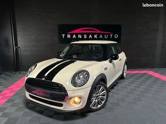 mini hatch 3 portes f56 one 102 ch - facture entretien complet - moteur à chaine - sièges chauffants