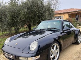 porsche 911 modèle 993 carrera 4 moteur 3.6 – 272 ch – 21 cv couleur bleu nuit métallisé