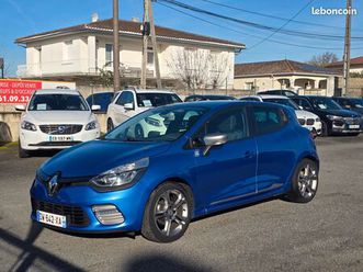 renault clio iv 5 portes 1.2 tce energy edc6 s&s 120 cv boîte auto gt