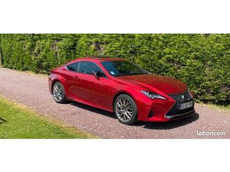 lexus rc 300h hybride executive rouge phase 2