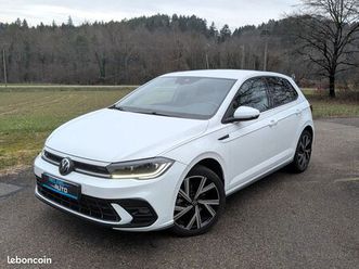 volkswagen polo 1.0 tsi 110 ch dsg7 r-line camera / carplay / 1ere main
