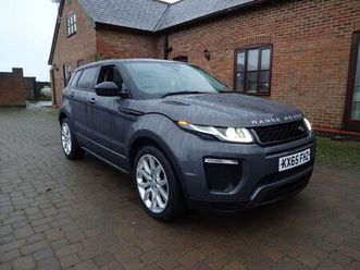 2016 land rover range rover evoque 2.0td4 hse dynamic (start/stop) hatchback 5d auto