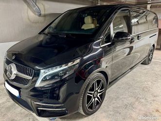 mercedes-benz classe v 300 d 4 matic 9g tronic 237 ch extra-long amg line fasination/tva/siege ventilé/cam 360/burmester