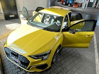 audi a3 limousine python gelb black edition mit carbon