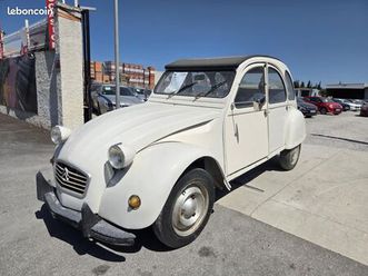 à vendre : citroën 2cv6 – véhicule de collection emblématique
