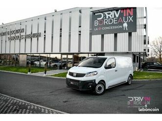 fiat scudo fourgon 120ch bvm6 standard pro lounge connect - tva : 16 241 ht - contrat d’entretien