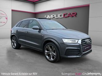 audi q3 q3 2.0 tdi 150 ch - toit ouvrant - quattro s line - sline - camera
