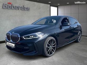 bmw serie 1 118d 150cv bva8 m-sport + hk+toit ouvrant+tete haute+sieges memoire