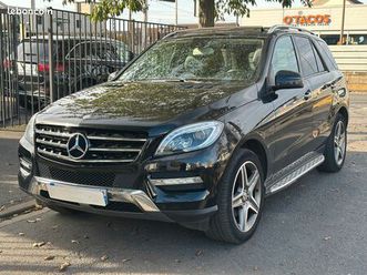 mercedes-benz classe ml 250 2.2 cdi 4matic 7g-tronic+ 204 cv boîte auto fascination b