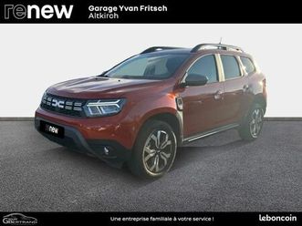 dacia duster 1.3 tce 150ch fap journey 4x2 edc
