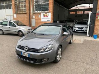 volkswagen golf cabriolet 1.6 105cv highline - neopatentati - garanzia 12 mesi