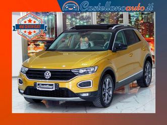 volkswagen t-roc 1.6 tdi advance tetto-navi-park-xenon-led