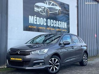 citroën c4 phase 2 1.6 bluehdi 100 cv millenium business gps/radar/carplay/led 1 ère main