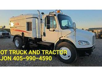 2011 freightliner m2 elgin whirlwind dual steering street sweeper 4380