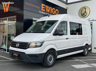 volkswagen crafter vu fg 2.0 tdi 177 ch 35 l3h3 business flexcab propulsion rs - 7 places - tva recuperable