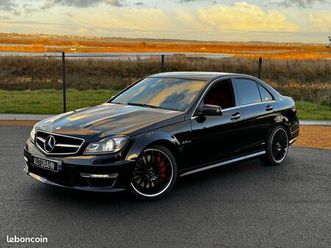 mercedes c63 c 63 w204 phase 2 ppp pack performance plus 487 cv / designo / suivi mercedes sort de révision