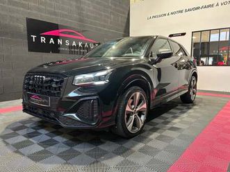 audi q2 q2 35 tfsi 150 s tronic 7 s line black edition / garantie constructeur 11/26 / 1ere main