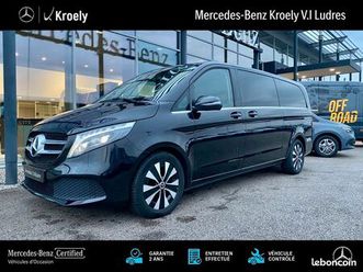 mercedes classe v 250 d avantgarde extra long 8 places portes elec 5