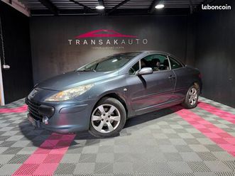 peugeot 307 cc 2.0e 16v 141ch sport a / suivi complet peugeot / excellent état