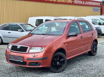 skoda fabia 1.2 klima, anhängerkupplung,öl+tüv-neu!