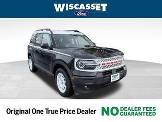 new 2025 ford bronco sport heritage