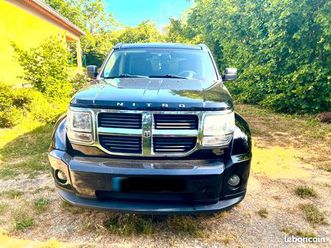 dodge nitro sxt, noir