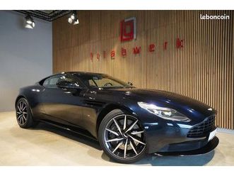 aston martin db11 v12 5.2l 608ch | bang & olufsen • caméra 360° • cuir noir • clim bi-zone • peinture ultramarine black