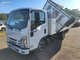 isuzu serie n tri-benne + coffre m21 120 cv r.j