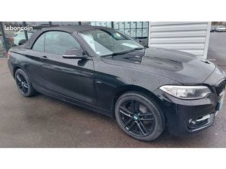 bmw série 2 cabriolet 218i 136ch lounge ( nouveau moteur échange standard)