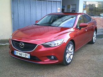 mazda 6 2.5 skyactive-g 192 bva selection 1 ere main 08/2013 136mkm suivi complet mazda francaise cuir clim xenon bose toit ouvrant