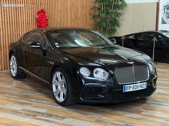 bentley continental gt mulliner v8 4.0 508 cv 10/2017 73000 klm française