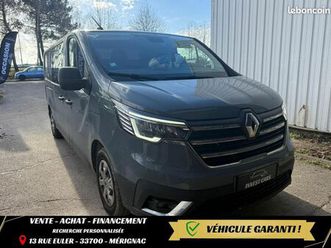 renault trafic l2h1 2.0 bluedci 150ch grand confort bvm6 phase 3 - garantie 6 mois