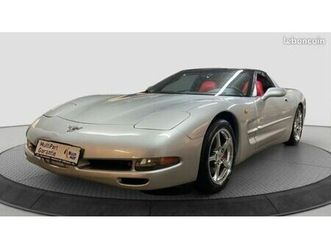 chevrolet corvette targa c5 5.7 344ch bva - echappement sport - sièges electriques chauffant - caméra - hud - 150 000km