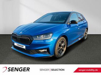 skoda fabia 1.0 tsi monte carlo led pdc sitzheizung