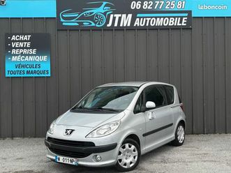 peugeot 1007 1.4 hdi 70ch trendy, 1er main