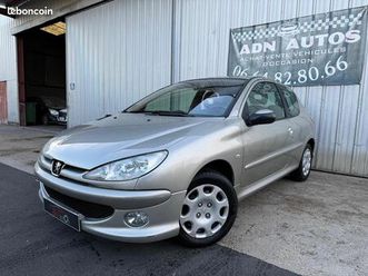 peugeot 206 1.4 i 75ch/climatisation/suivi disponible/57 000 km
