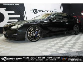 bmw serie 6 f06 650i xdrive gran coupé sport design - v8 bi-turbo 407ch -affichage tête haute
