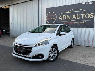 peugeot 208 1.5 bluehdi 100ch/active business/5 places/camera de recul suivi