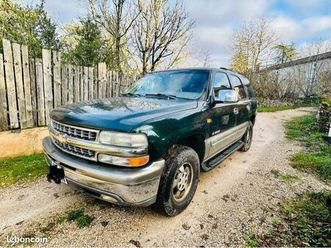 chevrolet tahoe 5.3 litres cuir beige