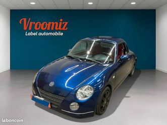 daihatsu copen 1.3 vvti 87 cv roadster/2e main/clim/cuir /suivi full/88 600km/limited edition