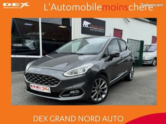 ford fiesta 1.0 ecoboost 100ch stop&start vignale 5p euro6.2