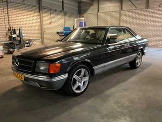 mercedes-benz classe s 380 sec voiture classique 1985