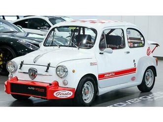 1967 abarth 850 tc blanc manuel, 4 vitesses conduite à ga...