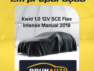 renault kwid intense 1.0 flex 12v 5p mec. 2018