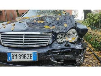 mercedes w203 incidentata