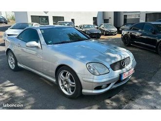 mercedes-benz slk 32 amg 3.2 354ch cabriolet - carnet entretien - sièges chauffants - régulateur - 159 000km