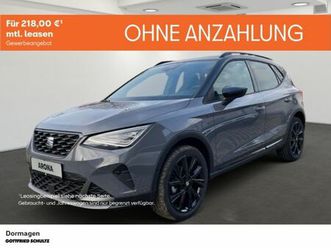 seat arona 1.0 tsi fr black edition dsg navi kamera v